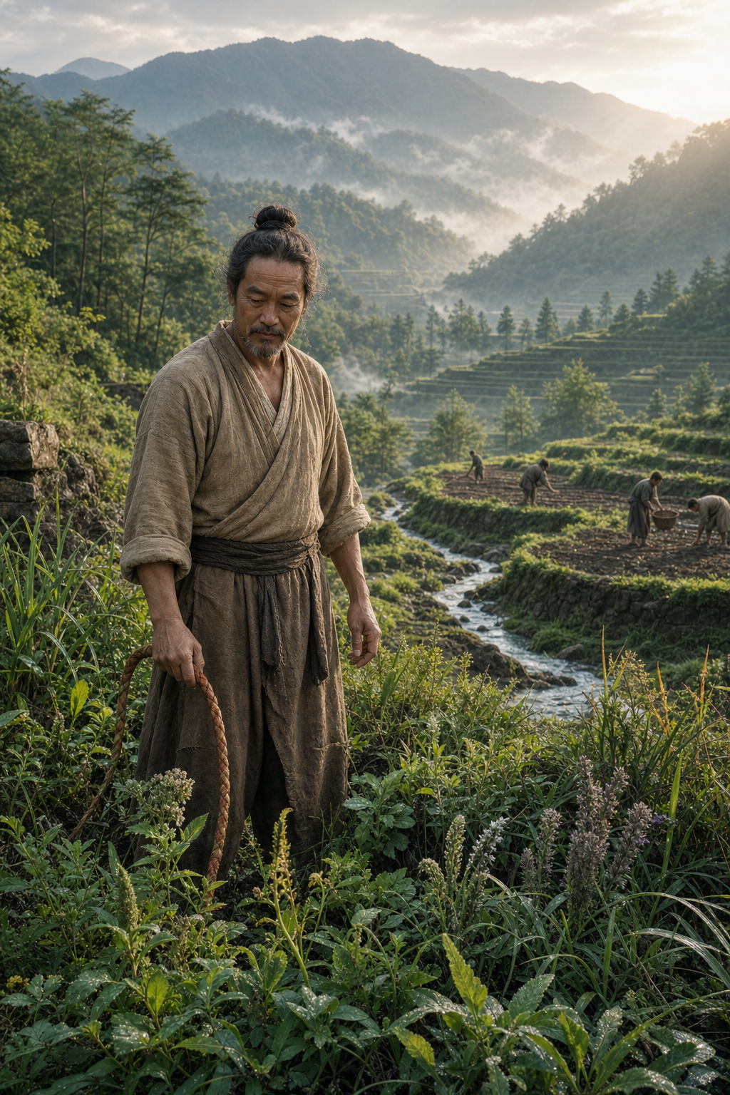 神農鞭百草 — Shennong Tests the Hundred Herbs